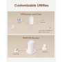Cudy P4 AX3000 Wi-Fi 6 para todo el hogar, router celular 5G, MU-MIMO, antenas internas, ranura SIM, desbloqueada, malla Cudy y