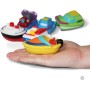 Juguetes de baño(6PCS), Juguetes del Barco de la bañera Juguetes para el baño Suave, Juguetes para el Agua de Aprendizaje de la