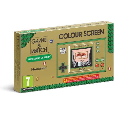 Nintendo Game & Watch: The Legend of Zelda console de jeux portables Or, Vert