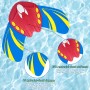 2 Piezas Juego Piscina Juguet, Juguete de Peces Submarinos con Alas Ajustables, Juguetes para Piscinas, Bañera, Aguas Al Aire