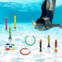 JOYIN Juguetes de Buceo 18 Piezas Juegos de Agua Verano Piscina Juguetes para Nadar bajo el Agua Conjunto Juguetes de