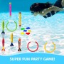 JOYIN Juguetes de Buceo 18 Piezas Juegos de Agua Verano Piscina Juguetes para Nadar bajo el Agua Conjunto Juguetes de