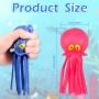 Juego de 4 Globos de Agua de Pulpo, Juguete de Baño para Bebés, Juguetes de Piscina para Niños, Rellenos de Bolsas de Fiesta de