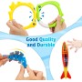 39pcs, Juguetes de Buceo, Juegos para Nadar bajo el Agua. Conjunto de Entrenamiento para Piscina, Natación Subacuática, Verano,