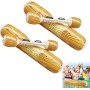Juguetes Inflables de Fila Flotante, 4 Piezas Juego de Troncos Inflables, Juguetes Inflables para Piscina, Flotador Inflable