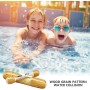 Juguetes Inflables de Fila Flotante, 4 Piezas Juego de Troncos Inflables, Juguetes Inflables para Piscina, Flotador Inflable