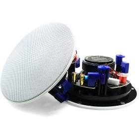 Herdio 4 "Techo Altavoz montado en la Pared Altavoz Compatible con Bluetooth baño Impermeable Dormitorio de Cocina