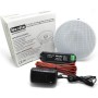 Herdio 4 "Techo Altavoz montado en la Pared Altavoz Compatible con Bluetooth baño Impermeable Dormitorio de Cocina