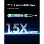 Cudy BE3600 Router WiFi 7 De Doble Banda, 2,5 Gbps WAN Puerto, MU-MIMO, OFDMA, Conectividad Multigig, App Control, Mesh, VPN,