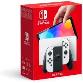 Nintendo Switch (OLED) console de jeux portables 17,8 cm (7") 64 Go Écran tactile Wifi Blanc