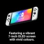 Nintendo Switch (OLED) console de jeux portables 17,8 cm (7") 64 Go Écran tactile Wifi Blanc