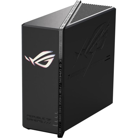 ASUS ROG Strix GS-BE18000 Router Gaming WiFi 7 tribanda, 18000 Mbps, Cobertura de hasta 307 m2, 8 Puertos 2.5G, 2 Puertos