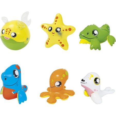 Bestway 34030 - Juguete de Baño Hinchable Diseño Animales Variados , color/modelo surtido