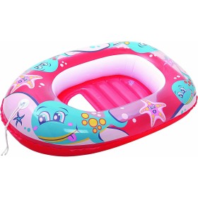 Bestway 34037 - Barca Hinchable Infantil Kiddie Raft 102x69 cm 3-6 Años