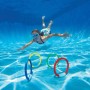 Juguetes para Nadar Bajo Agua, Juguetes de Buceo, Juguete Acuático para Piscina​, 4PCS Anillos de Buceo y 3PCS Pulpos de Buceo