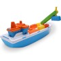 Toyland® 41cm (16") Barco de Carga Colorido de con Puertas Móviles, Grúa y 6 Contenedores de Plástico - Juguete Acuático