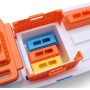 Toyland® 41cm (16") Barco de Carga Colorido de con Puertas Móviles, Grúa y 6 Contenedores de Plástico - Juguete Acuático
