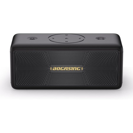 BOGASING Altavoz Bluetooth 5.3 Potente M5, 40W Graves Potentes con Sonido, 30H de Reproducción, IPX7, Altavoces Portátil