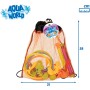 COLORBABY 49536, Set juguetes buceo 17 piezas, CB Toys, Juegos para bucear en el agua, Incluye 4 palos, 4 aros, 4 tiburones, 3