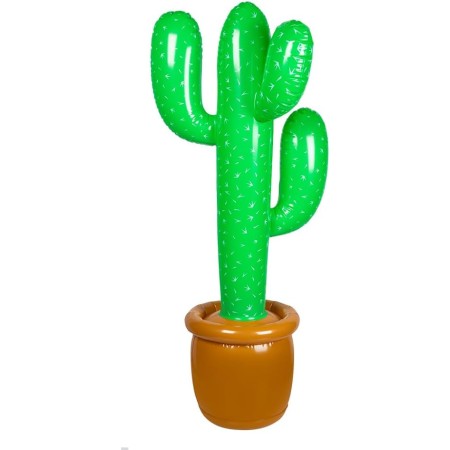 Boland 54426 - Cactus hinchable, 86 cm, juguete acuático, decoración, decoración de fiesta para piscina, fiesta de verano y
