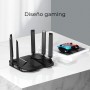 ZTE E3300 - Router Gaming, WiFi Mesh, Wi-Fi 6, AX5400, 6 antenas, MU-MIMO 4x4 160MHz@5GHz, Doble Banda, 4 puertos
