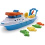 Toyland® 40cm (16") Barco de Pesca Colorido de con Puertas Móviles Anzuelo de Pesca y Peces de Plástico - Juguete Flotante de