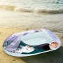 Mondo Toys - FROZEN Boat INFLATED BASE - Barca hinchable para bebé – Flotante 112 cm Ideal para niño/niña - 16925