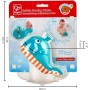 Hape Ballena de Burbujas | Juguete de Baño Interactivo | A Partir de 12 Meses