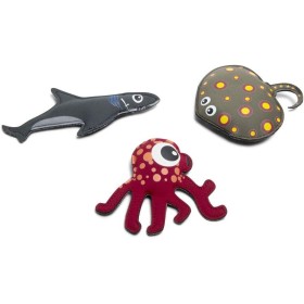Buitenspeel-GA388 Oktopus Set 3 Animales Buceo, Colores Variados, 21 × 2.5 × 14 cm (XRT-GA388)
