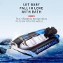 3 Piezas Barco de Juguete, Barco de Juguete para Bañera, Barco de Juguete para Agua, Yate de Juguete, Bote Inflable Niño,