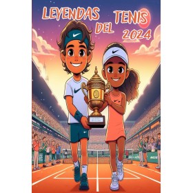 Leyendas Del Tenis 2024: 50 cautivadores retratos de los líderes del tenis actual
