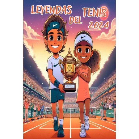 Leyendas Del Tenis 2024: 50 cautivadores retratos de los líderes del tenis actual