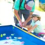 39pcs Juguetes de Magnético del Flotante, Educativa Juego Acción Juguetes del Baño Reflejo para Niños Agua Piscina Baño Playa
