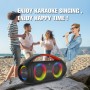 DYNASONIC D93 Altavoz Bluetooth portatil IPX5 Waterproof. Altavoz Exterior inalambrico. Wireless Stereo. Reproductor de Sonido