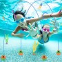 22 pcs Juguetes de Buceo para Niños, Juguetes para Nadar bajo el Agua Conjunto, Juguetes en Piscina, para Niños y Niñas de 4 a
