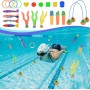 22 pcs Juguetes de Buceo para Niños, Juguetes para Nadar bajo el Agua Conjunto, Juguetes en Piscina, para Niños y Niñas de 4 a