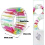 120CM Rueda de Agua Inflable para Piscina,Lagos y Playas,Rodillo de Agua Gigante para Niños y Niñas (3-20 Años),Juguete de