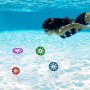 Juguetes para Nadar bajo el Agua, Juguete Acuático para Piscina​, Juguetes de Buceo, 4PCS Anillo de Pez de Buceo y 4PCS Piscina