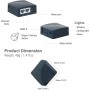 GL.iNet GL-AR300M16 Mini Router, Wi-Fi Converter, OpenWrt Pre-Installed, Repeater Bridge, 300Mbps High Performance, 16MB Nor
