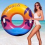 HeySplash Tubo de Piscina para Adultos, Grande Flotador Anillo de Natación Hinchable, Flotador para Nadar en Playa Lago Río