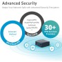 GL.iNet GL-AR300M16 Mini Router, Wi-Fi Converter, OpenWrt Pre-Installed, Repeater Bridge, 300Mbps High Performance, 16MB Nor
