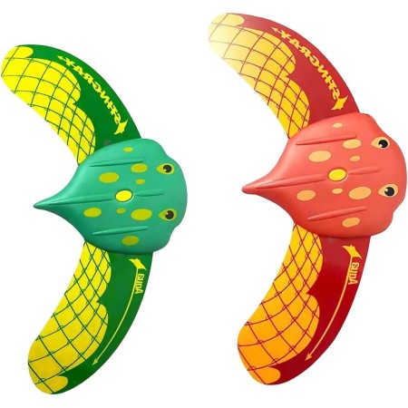 2 piezas de deslizador subacuático, juguete de buceo para niños, piscina de peces, juguetes de agua para niños, autopropulsados
