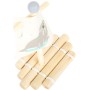 Small Foot 11658 Wooden Starfish Sailboat, Swimming Toy Water, for Children Aged 24+ Months Juguetes, Multicolor