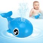 Juguete de Baño para Bebé, Ballena con Fuente Luminosa Aspersor para Piscina, para Niños de 1 a 3 Años