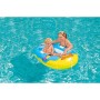 Tradineur - Coche Deportivo Hinchable Infantil para Piscina, vehículo acuático Inflable Flotante para niños, Incluye Parche de