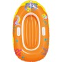 Tradineur - Coche Deportivo Hinchable Infantil para Piscina, vehículo acuático Inflable Flotante para niños, Incluye Parche de