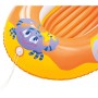 Tradineur - Coche Deportivo Hinchable Infantil para Piscina, vehículo acuático Inflable Flotante para niños, Incluye Parche de