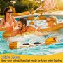 5 juguetes inflables flotantes de 4 piezas