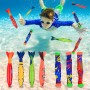 28pcs Juguete de Piscina, con Palo de Buceo, Torpedos Bandidos, Dive Gems, Juegos para Niños