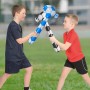 3 piezas, diseño de fútbol de martillo inflable, martillo grande para niños, juguete divertido, fiestas de piscina, juguete de